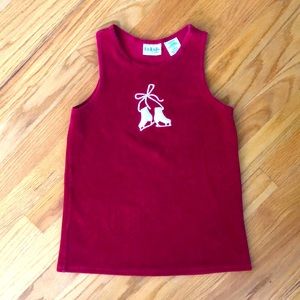 Red stretch corduroy jumper!